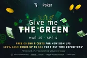 Run It Once Wants To Give You Some Green!
