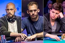Stephen Chidwick (left), Justin Bonomo (center), Jake Schindler (right)
