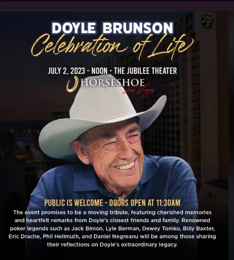 doyle brunson memorial