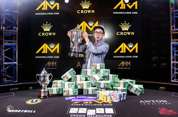 Vincent Wan wins 2020 Aussie Millions Main Event