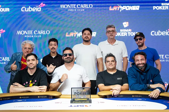 SiGMA Poker Tour Brazil Final Table