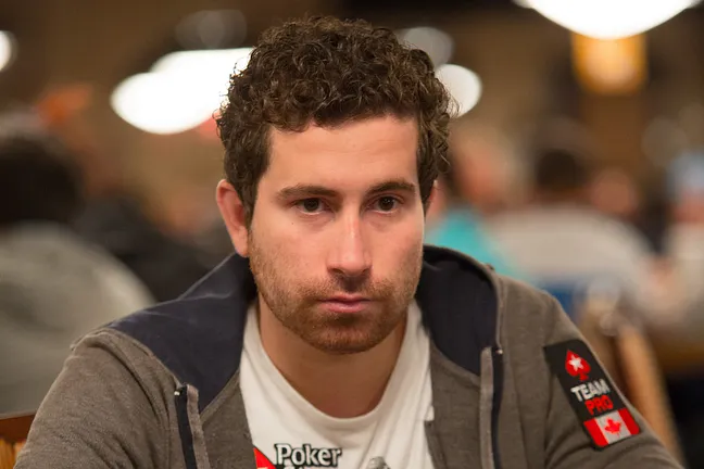 Jonathan Duhamel is Down to a Single Bullet Here on Day 1