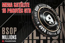 Mega Satélite com 15 pacotes garantidos para o BSOP Millions