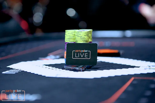 partypoker LIVE Cards and Chips