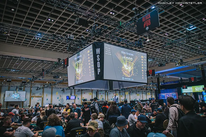 Day 2 of Mystery Millions in the Paris Ballroom