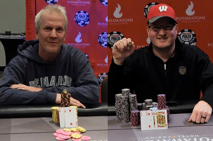 Brett & Josh Reichard both won rings at WSOP Circuit Potawatomi