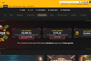 betfair casino screenshot