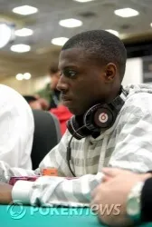 Kofi Farkye, Day 3 chip leader