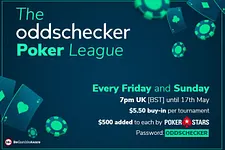 Win Sunday Million Tickets in the Oddschecker Poker League