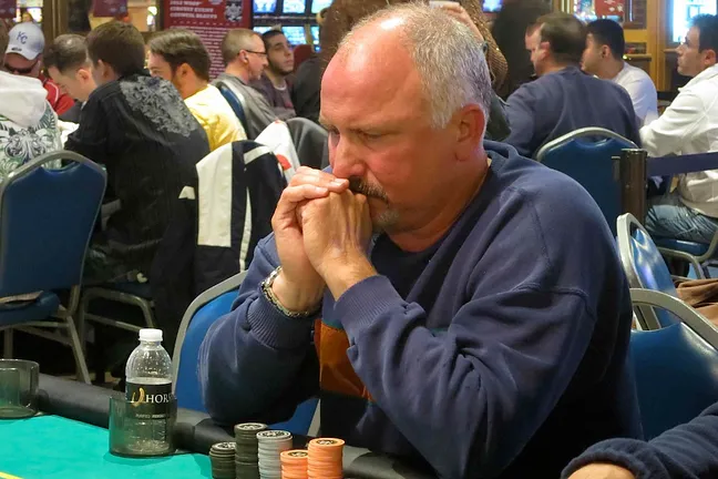 Kelly Cortum finished as the Day 1a chip leader 140,000.