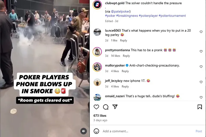 iPhone Fire Poker Game