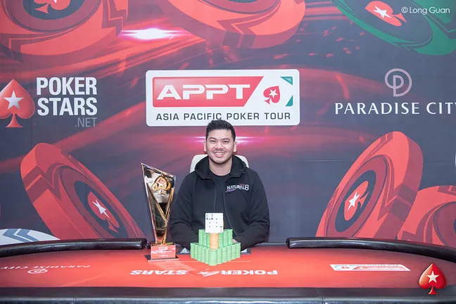 Michael Soyza wins the 2019 PokerStars APPT Korea Super High Roller