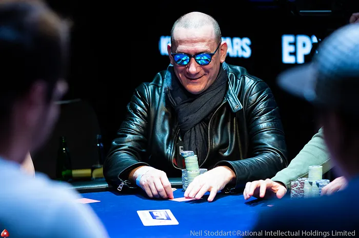 Gaby Livshitz is chip leader with five players left in the PokerStars European Poker Tour.