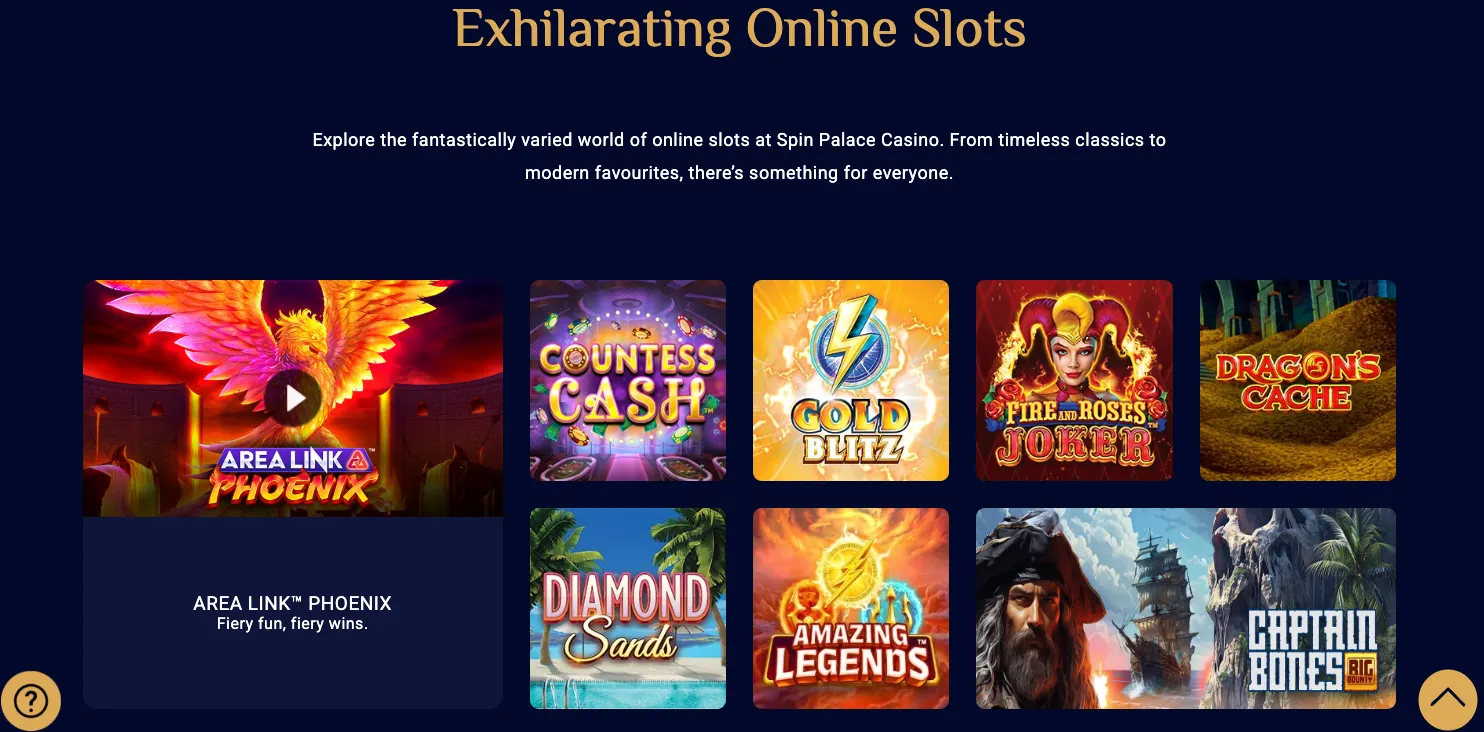 Slotspalace Casino Room