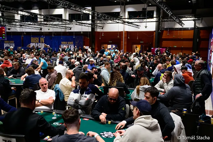 WSOP Europe poker room