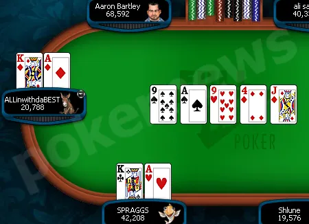 Full Tilt Poker FTOPS XIII Event #20 : 'thekellster89' encaisse 96.057,20$ 101