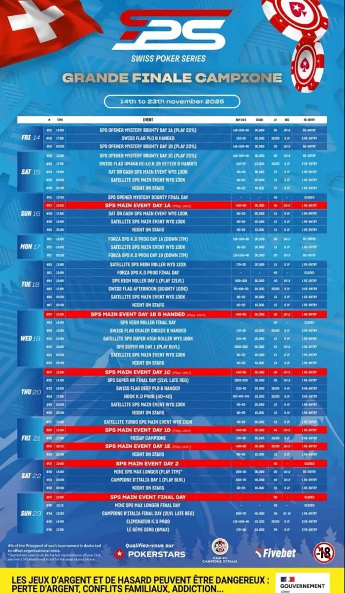 Campione d'italia programme