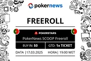 Queres jogar o SCOOP Main Event de BORLA? Participa nos Freerolls Exclusivos PokerNews!