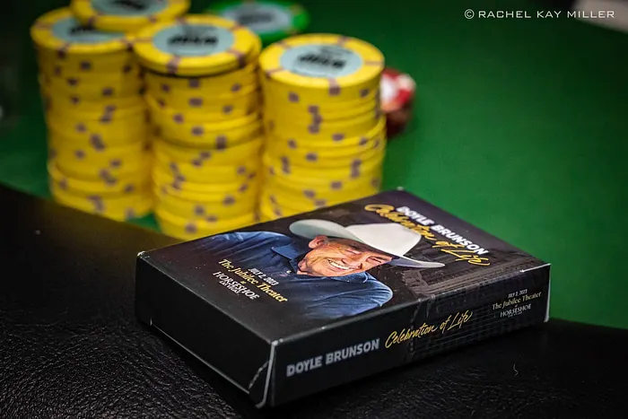 Doyle Brunson Commemorative Cards