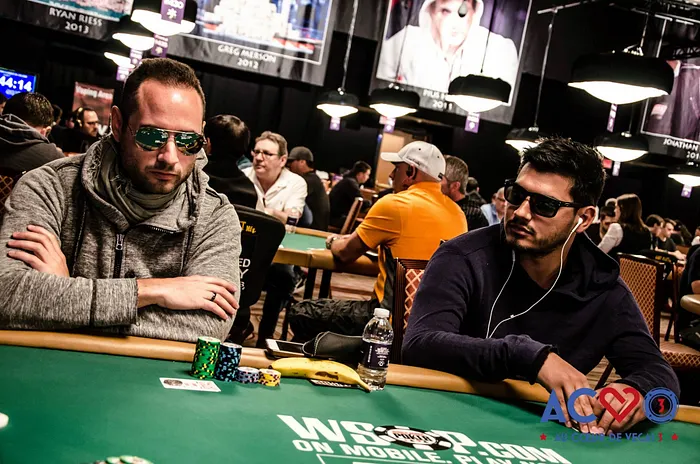 Valentin Messina cette semaine aux WSOP / Copyright Fabien Richard