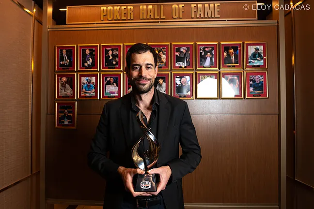 Nick Schulman HOF ceremony