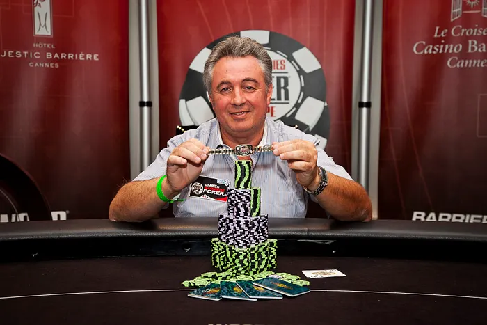 Giovanni Rosadoni, winner of the 2012 WSOPE Event 4