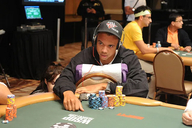 Phil Ivey on Day 1