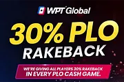 WPT Global is Giving 30% Rakeback to All Pot-Limit Omaha Players
