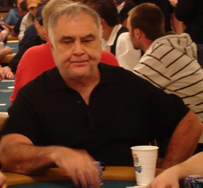 Tommy Hufnagle in WSOP action.