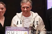 Lucien Cohen, premier champion français de l'EPT Deauville