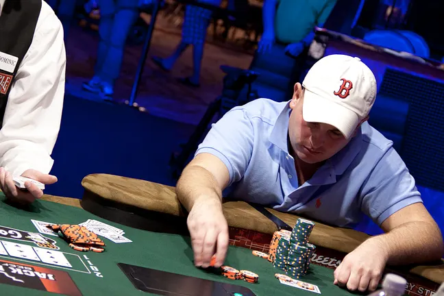 Steven Merrifield - na-na-na-na-na na-na-na chip leader!