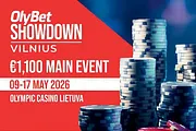 OlyBet Showdown Set to Sparkle in Vilnius This May