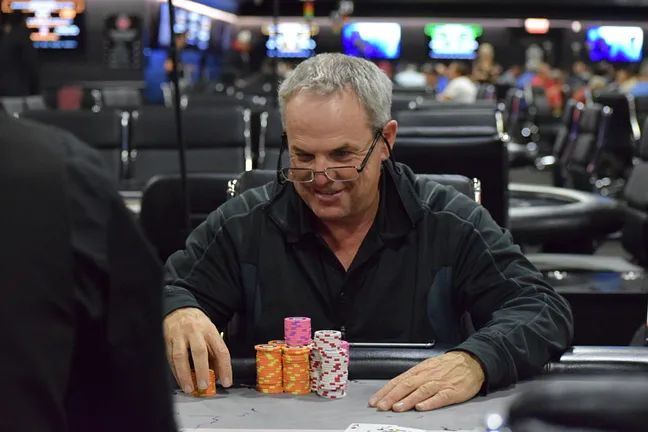 Michel Dubreuil Bags Day 1a Lead