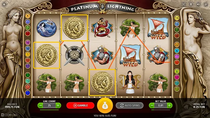 platinum lightning slot machine online 