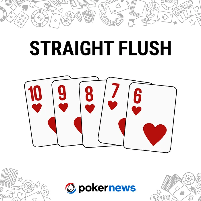 Straight Flush Poker Hand Example