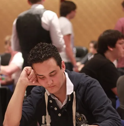 Rupert Elder - a look of boredom that only someone who has just won €930,000 can have.