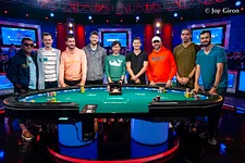 Mesa Final do Main Event da WSOP 2019