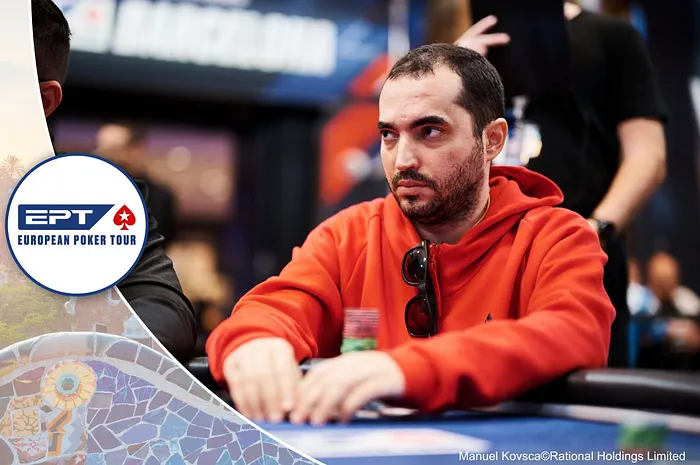 João Sydens no Main Event do EPT Barcelona 2023