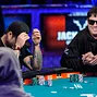 Mark Newhouse, all in, gets a river card to stay alive against Jay Farber