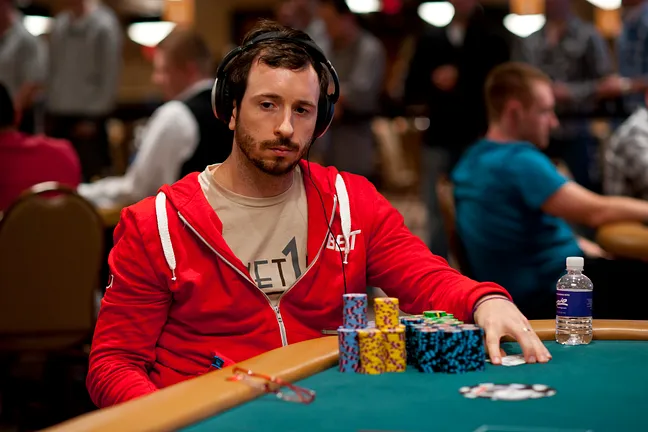 Brian Rast ends the night as one of our chip leaders.