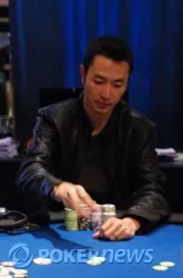 Lee: chip leader with four left