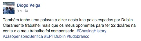 Júlio Ribeiro 2º no Thursday Thrill (.872) & Mais 104