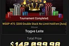Trygve "FullSendWig" Leite Wins Event #75: $300 Double Stack NLHE ($130,100)