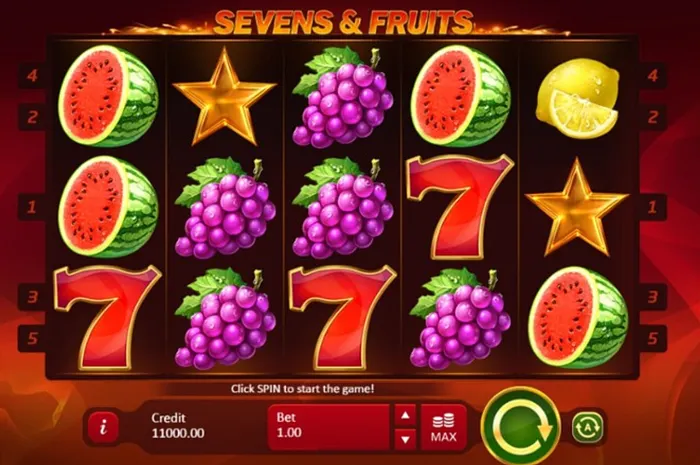 Sevens and Fruits Slot