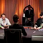 Heads up play between Sergii Baranov and Phil Hellmuth