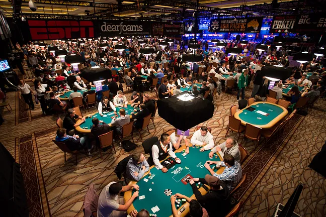 Some run with bulls, some swim with sharks, others play the WSOP Main Event