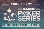 RunGood Poker Series Celebrates End of Summer with $1,100 Main Event in Horseshoe Casino Council Bluffs August 19-21