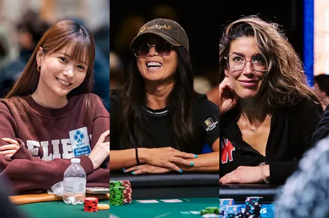 women poker players