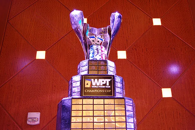 The World Poker Tour Champion's Cup is Up For Grabs Here at the Borgata Winter Poker Open WPT Main Event