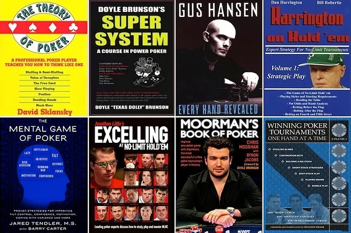 8 Online Poker Tournament Strategy Books to Crush Every Game